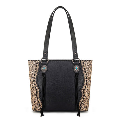 TR192G-8317  Trinity Ranch Concho Collection Concealed Carry Tote