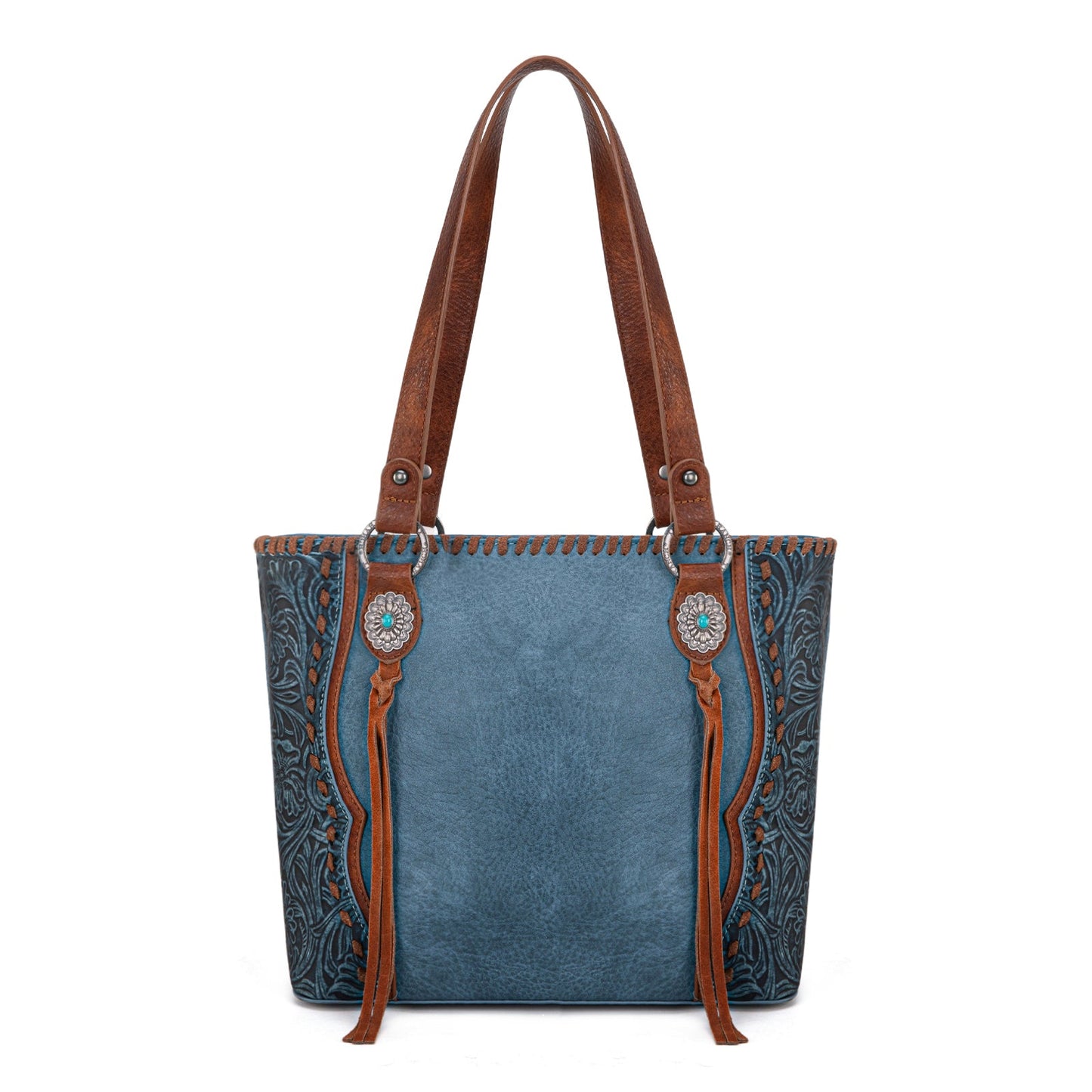 TR192G-8317  Trinity Ranch Concho Collection Concealed Carry Tote