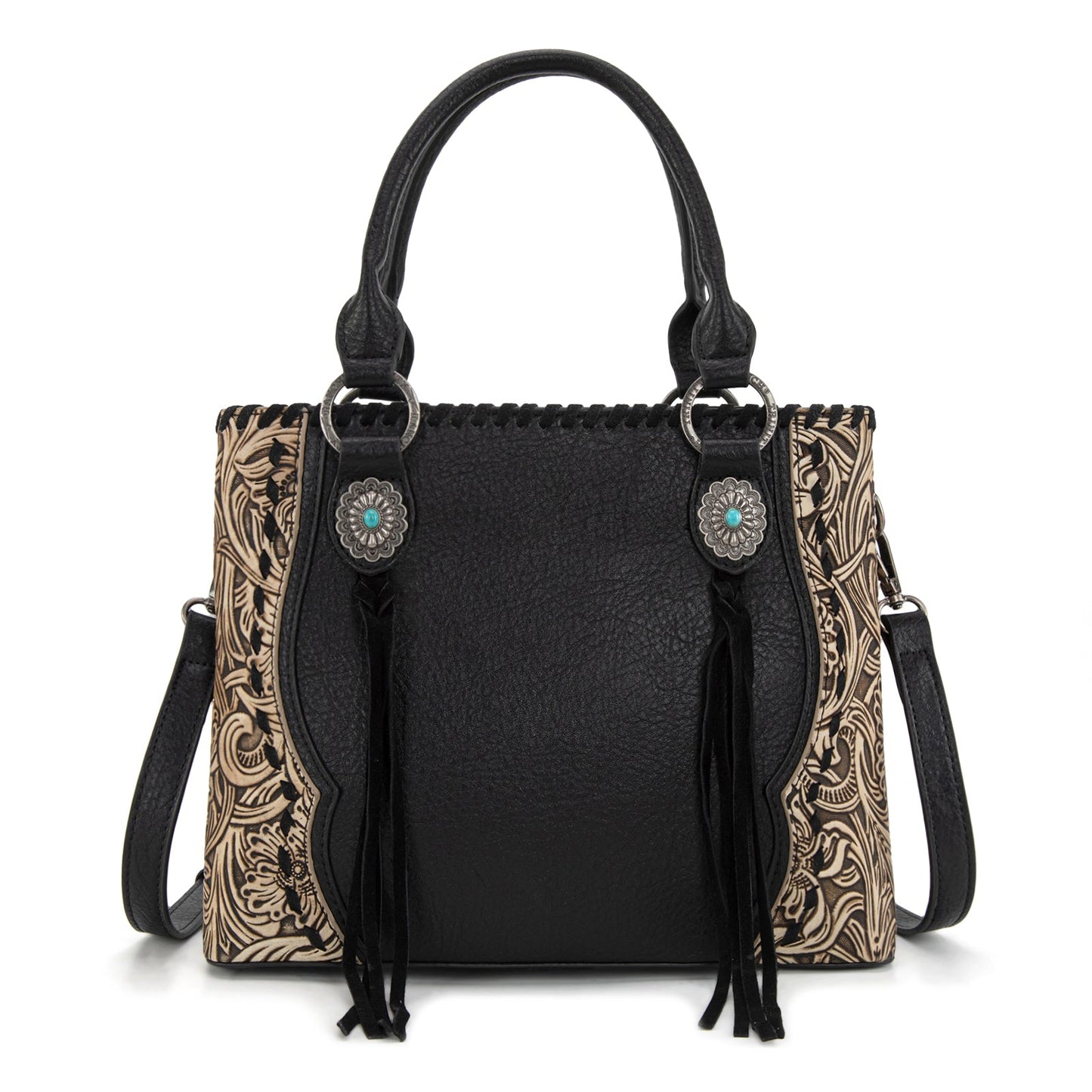 TR192G-8322  Trinity Ranch Concho Collection Tote/Crossbody
