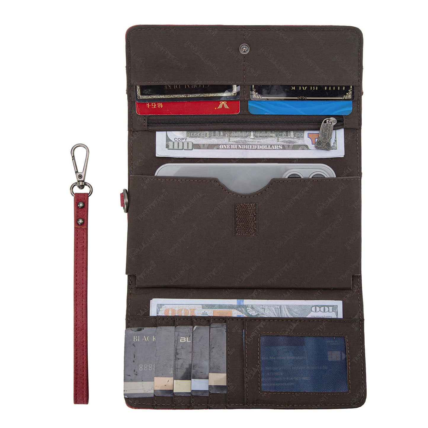 TR196-W018  Trinity Ranch Aztec Collection Wallet