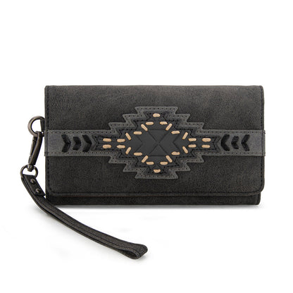 TR196-W018  Trinity Ranch Aztec Collection Wallet