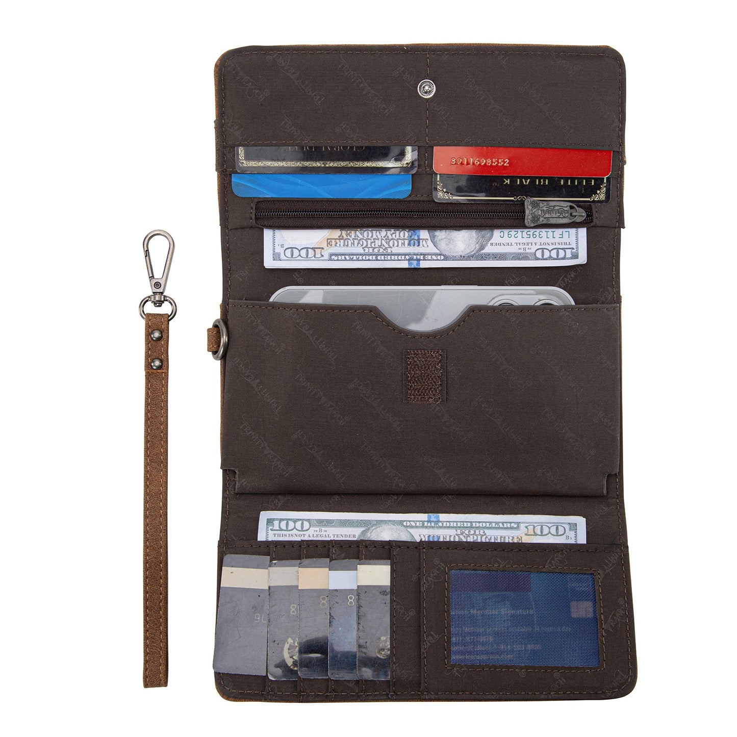 TR196-W018  Trinity Ranch Aztec Collection Wallet