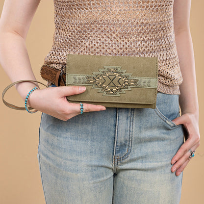 TR196-W018  Trinity Ranch Aztec Collection Wallet