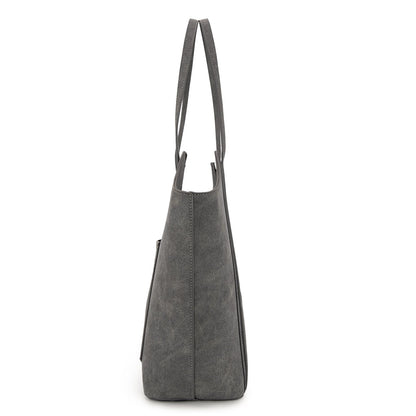WG218-8250  Wrangler Aztec Embroidered Tote Bag- Black
