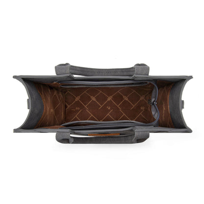 WG218-8900  Wrangler Aztec Embroidered Tote Bag/Crossbody- Black