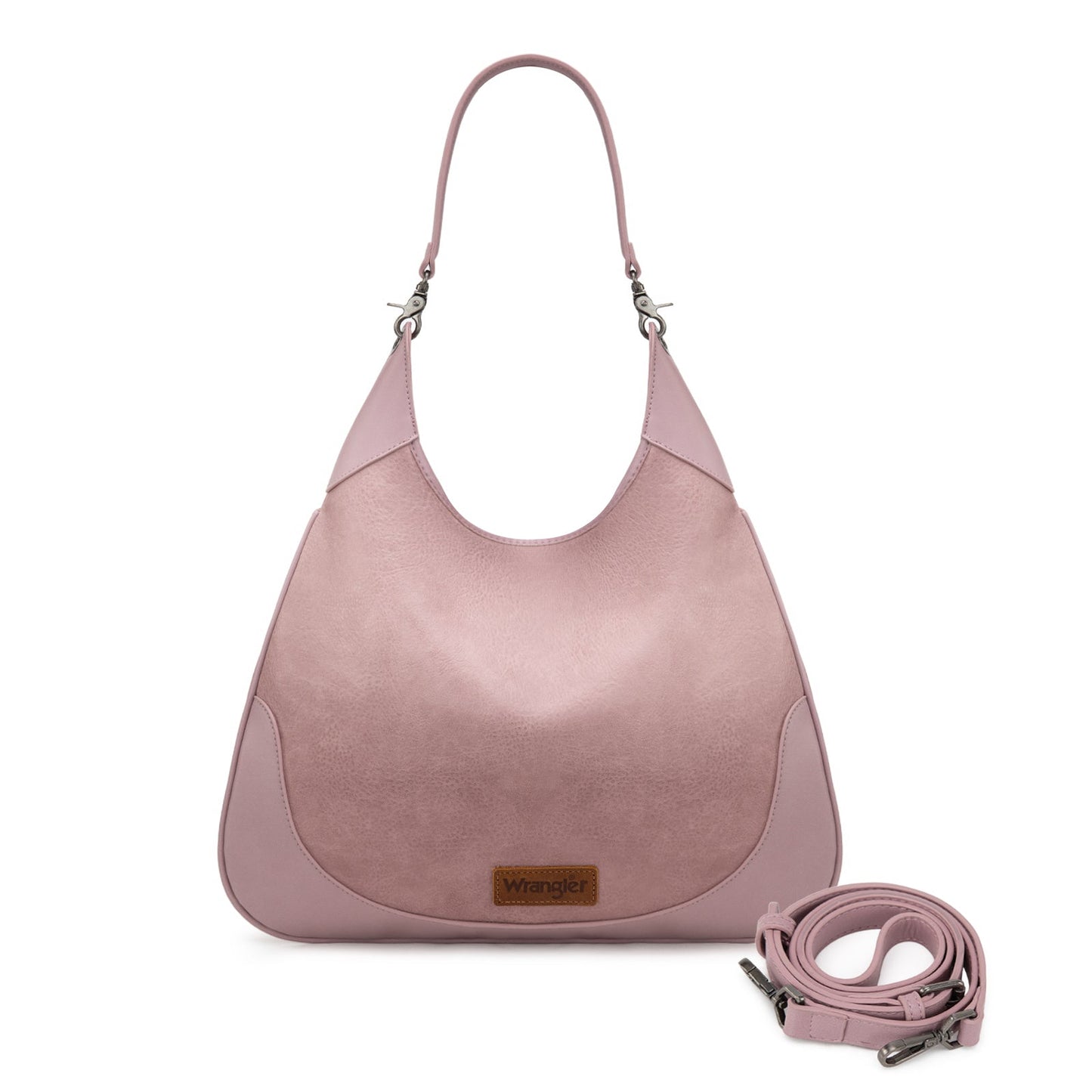 WG242-918DPK  Wrangler Hobo Bag/Crossbody Bag -Dark Pink