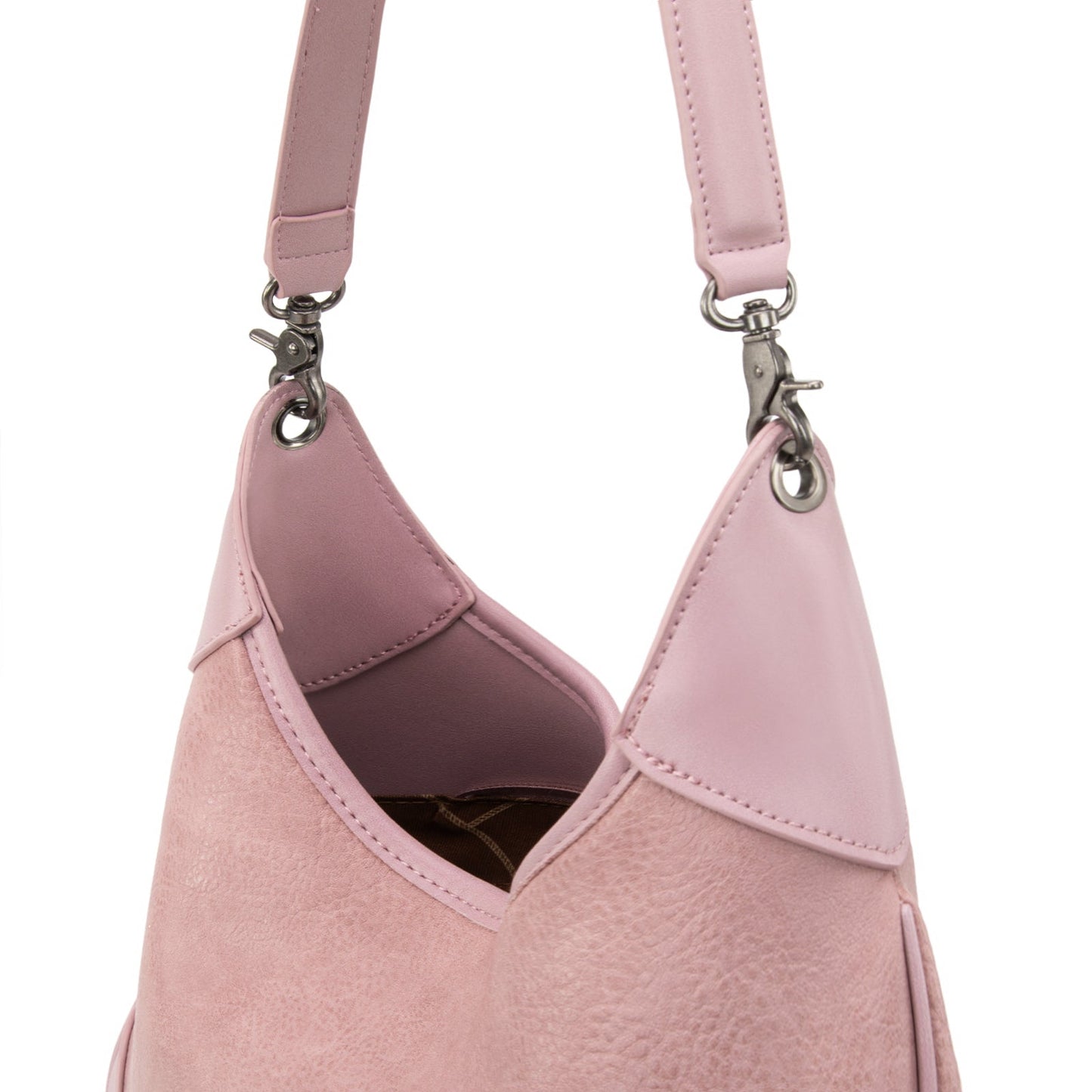 WG242-918DPK  Wrangler Hobo Bag/Crossbody Bag -Dark Pink
