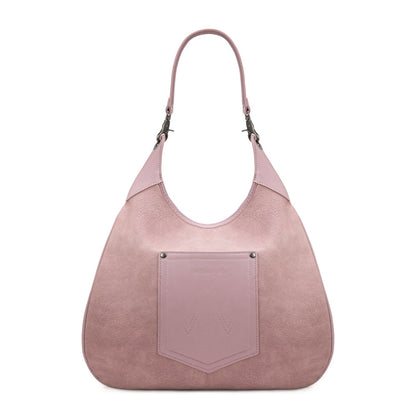 WG242-918DPK  Wrangler Hobo Bag/Crossbody Bag -Dark Pink