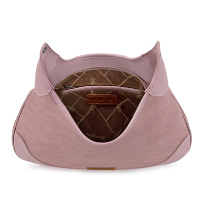 WG242-918DPK  Wrangler Hobo Bag/Crossbody Bag -Dark Pink
