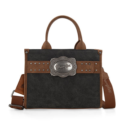 WG250-81202BK    Wrangler Buckle Tote/Crossbody -Black
