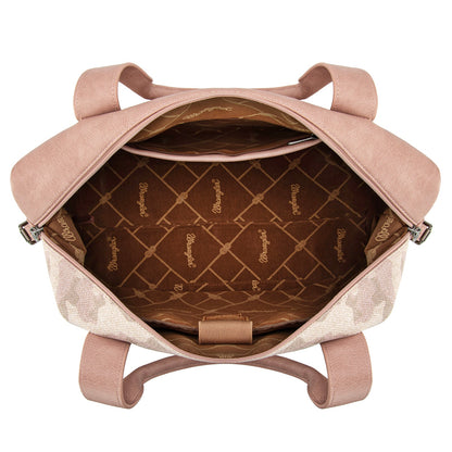 WG286-5110 Wrangler Camo Print Collection Duffle Bag -Pink