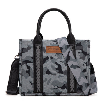 WG286-8120SBK Wrangler Camo  Tote/Crossbody