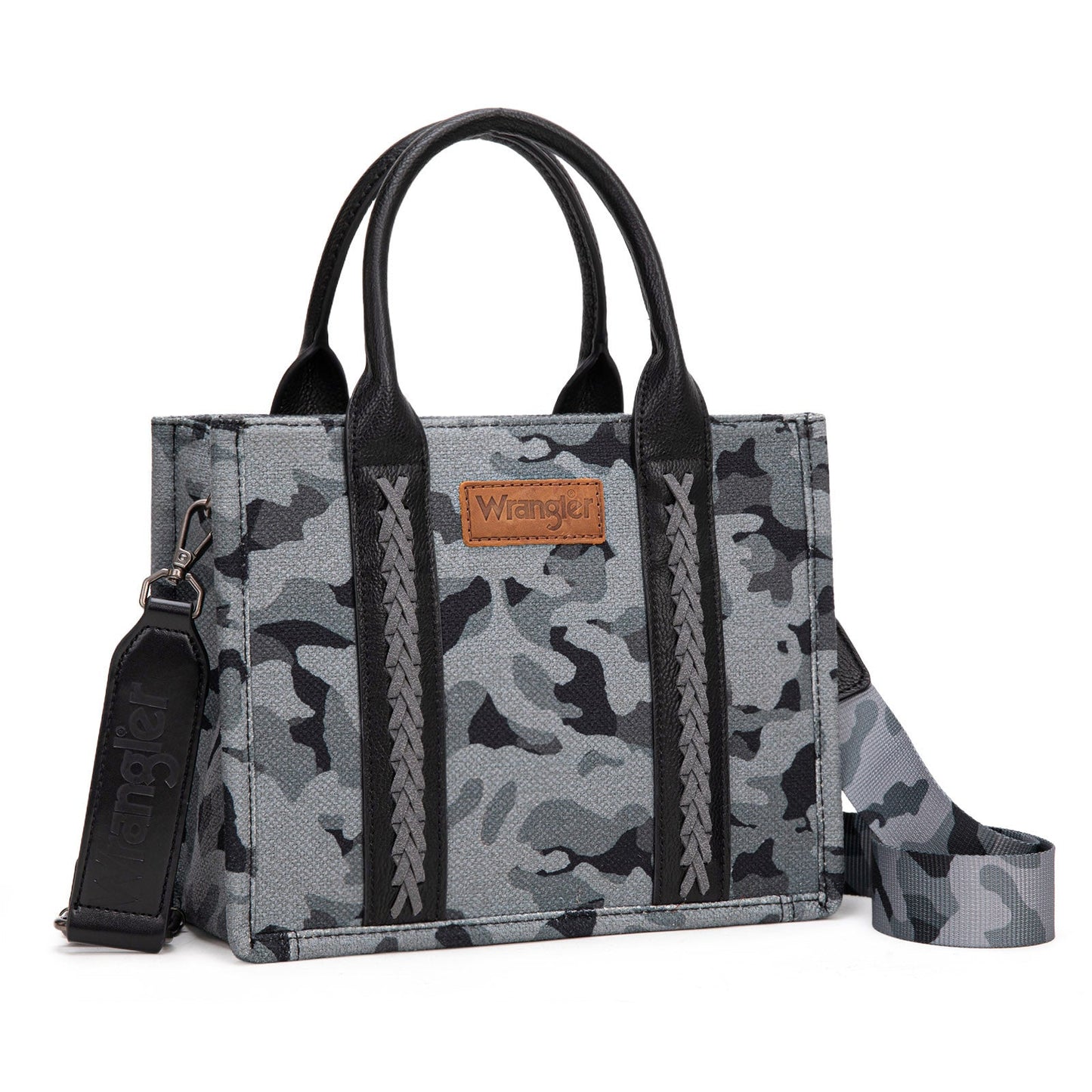 WG286-8120SBK Wrangler Camo  Tote/Crossbody
