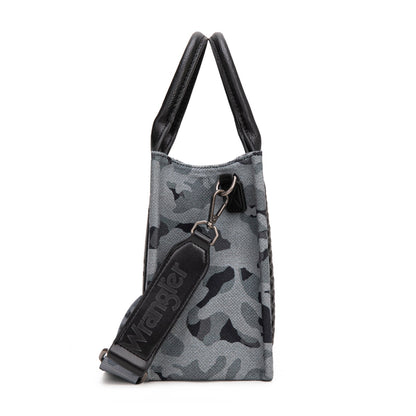 WG286-8120SBK Wrangler Camo  Tote/Crossbody