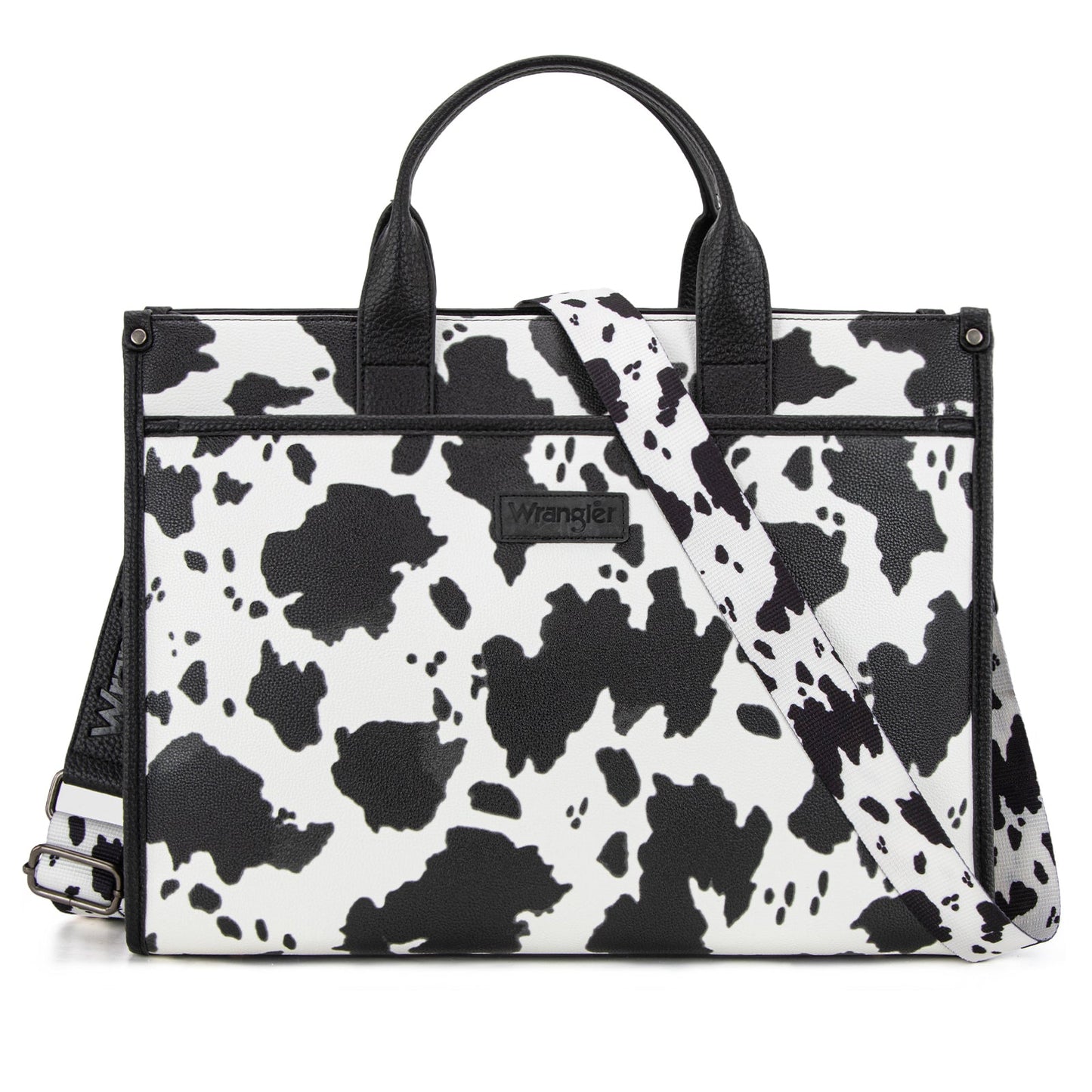 WG288-8119  Wrangler Carry-All Large Tote Work Tote /Crossbody - Cow-Black