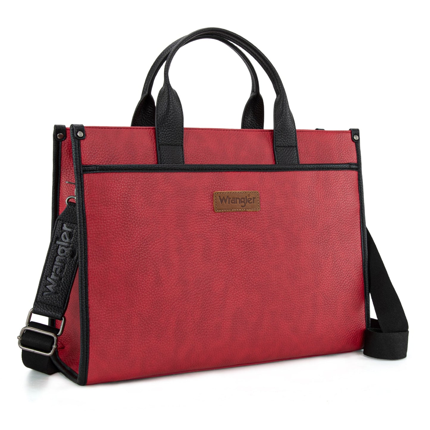 WG288-8119  Wrangler Carry-All Large Tote Work Tote /Crossbody - Red