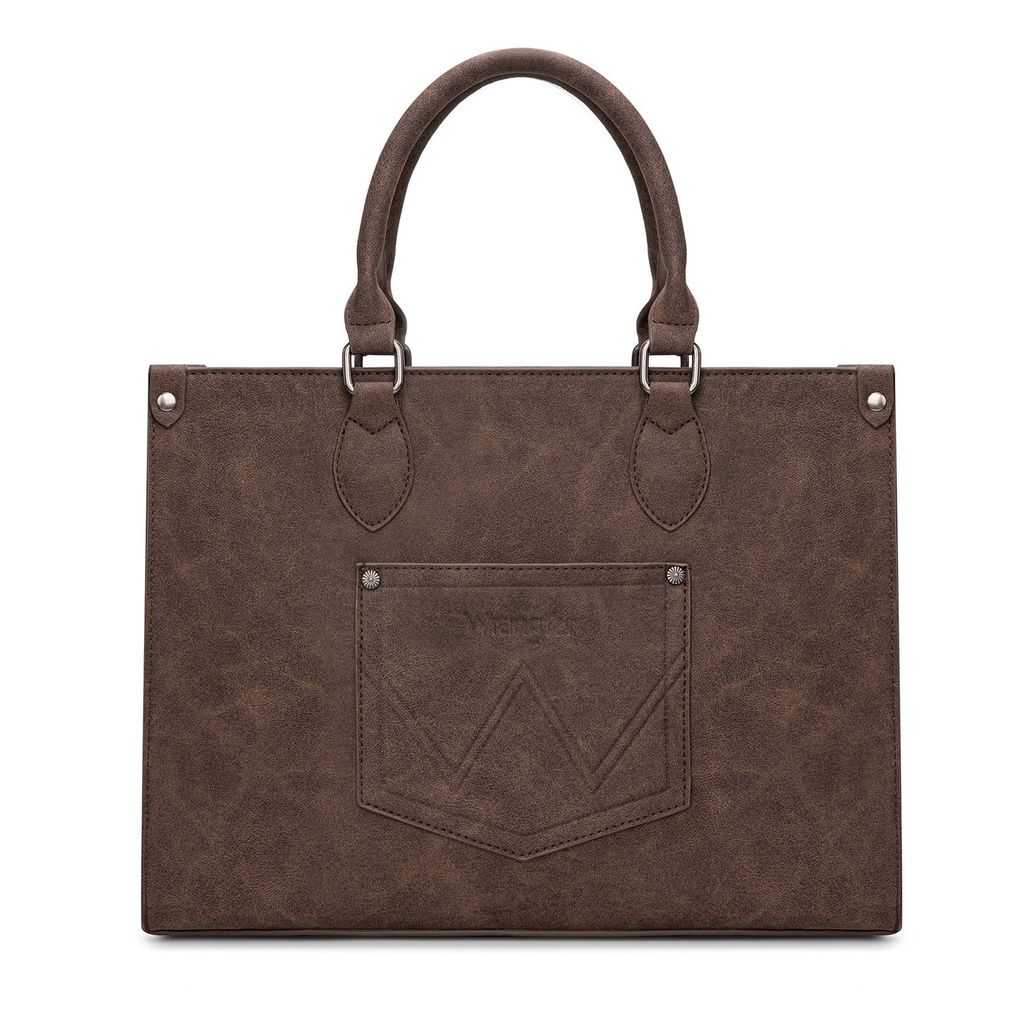 WG296-8625CF    Wrangler Leopard Print Wide Tote Bag/Crossbody