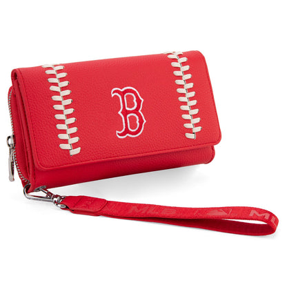 MLB-BR107  MLB Boston Red Sox Team Wallet/Wristlet