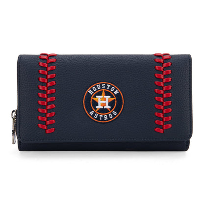 MLB-HA107  MLB Houston Astros Team Wallet/Wristlet