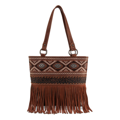MW1330G-8317   Montana West Tooled/Embroidered Collection Concealed Carry Tote