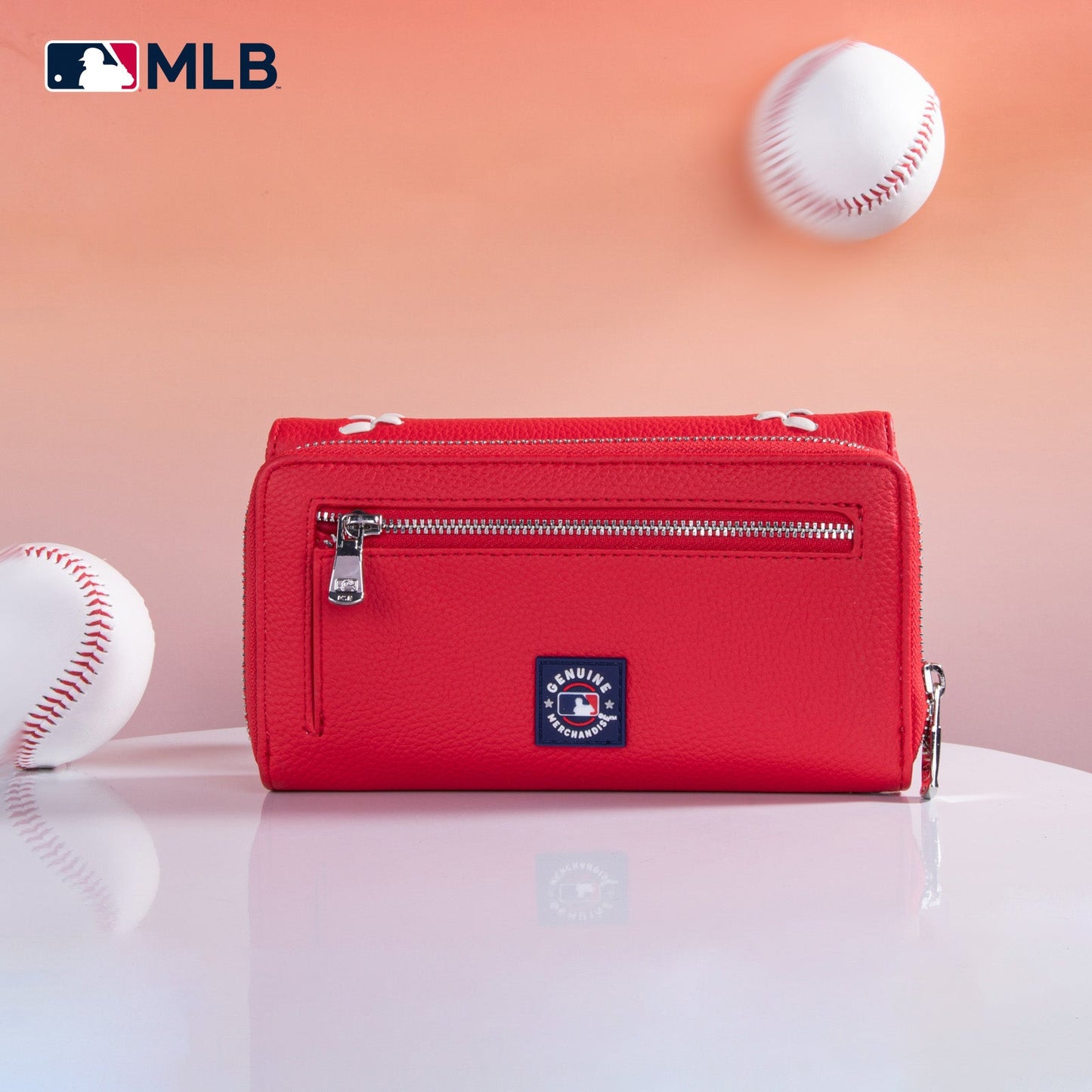 MLB-BR107  MLB Boston Red Sox Team Wallet/Wristlet