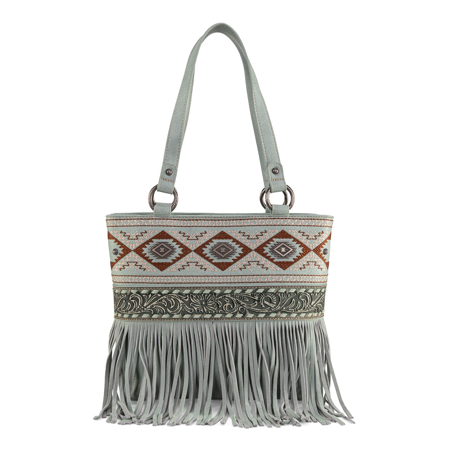 MW1330G-8317   Montana West Tooled/Embroidered Collection Concealed Carry Tote