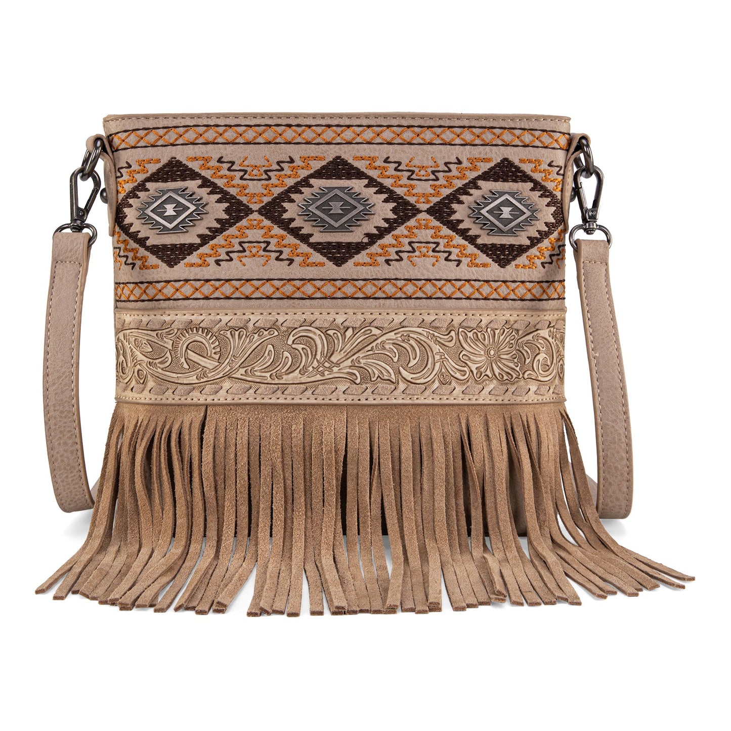 MW1330G-9360   Montana West Tooled/Embroidered Collection Concealed Carry Crossbody