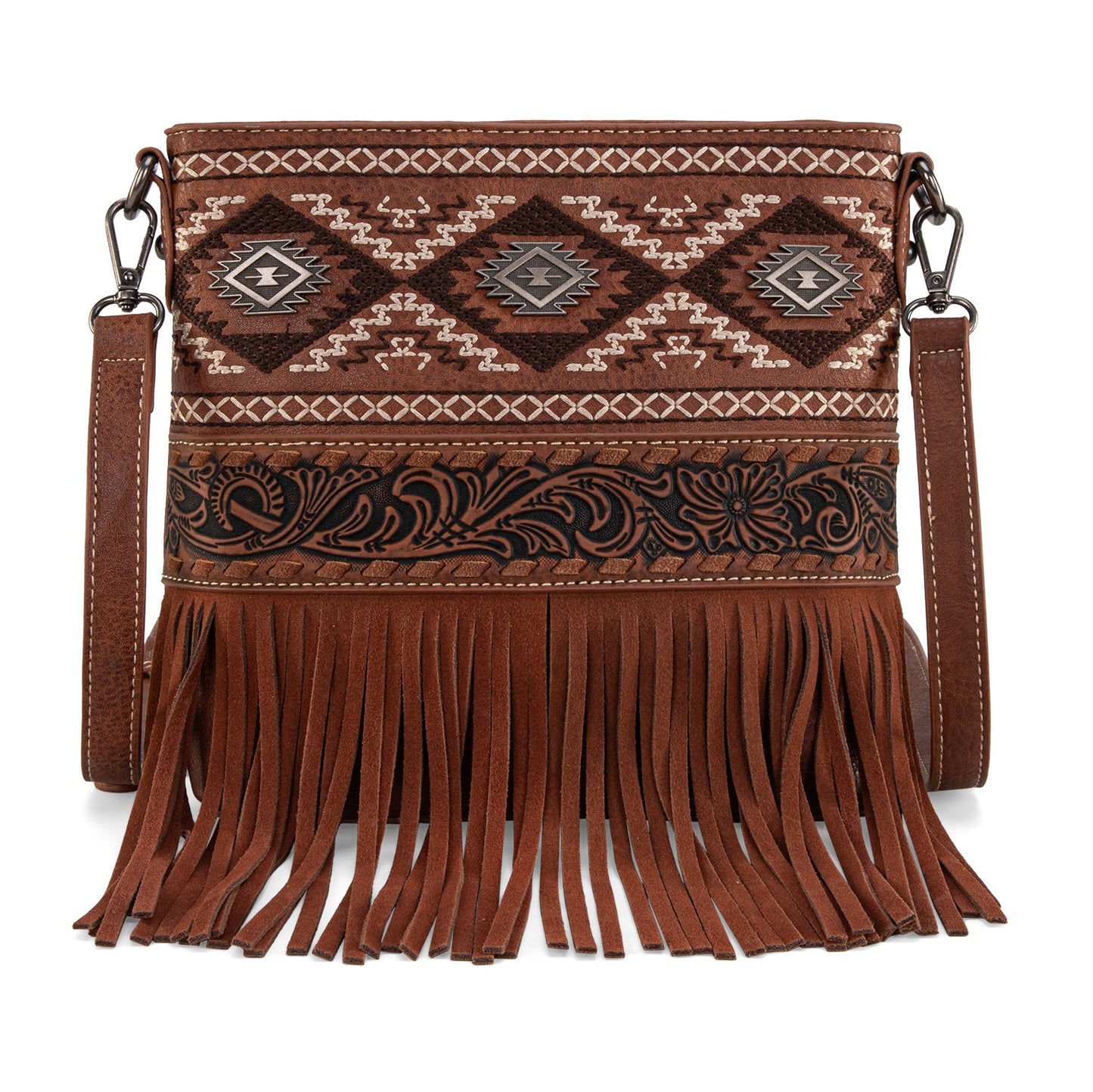 MW1330G-9360   Montana West Tooled/Embroidered Collection Concealed Carry Crossbody