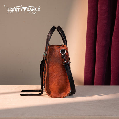 TR192-1605  Trinity Ranch Concho Collection Mini Tote/Crossbody
