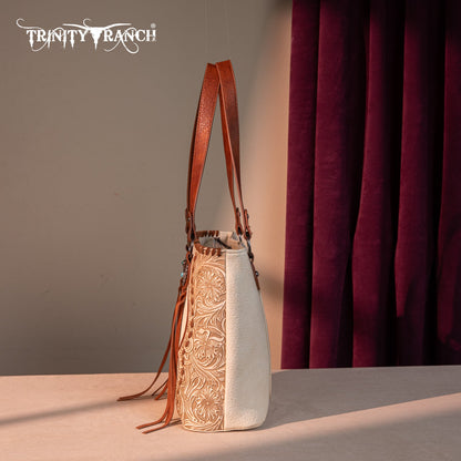 TR192G-8317  Trinity Ranch Concho Collection Concealed Carry Tote
