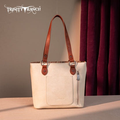 TR192G-8317  Trinity Ranch Concho Collection Concealed Carry Tote