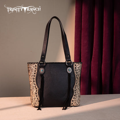 TR192G-8317  Trinity Ranch Concho Collection Concealed Carry Tote
