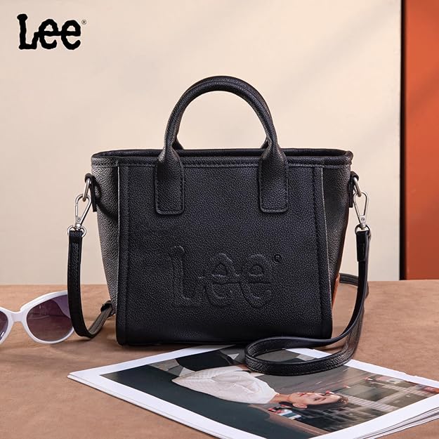 LEE46-346  LEE Top Handle Mini Tote/Crossbody