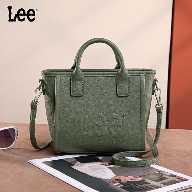 LEE46-346  LEE Top Handle Mini Tote/Crossbody