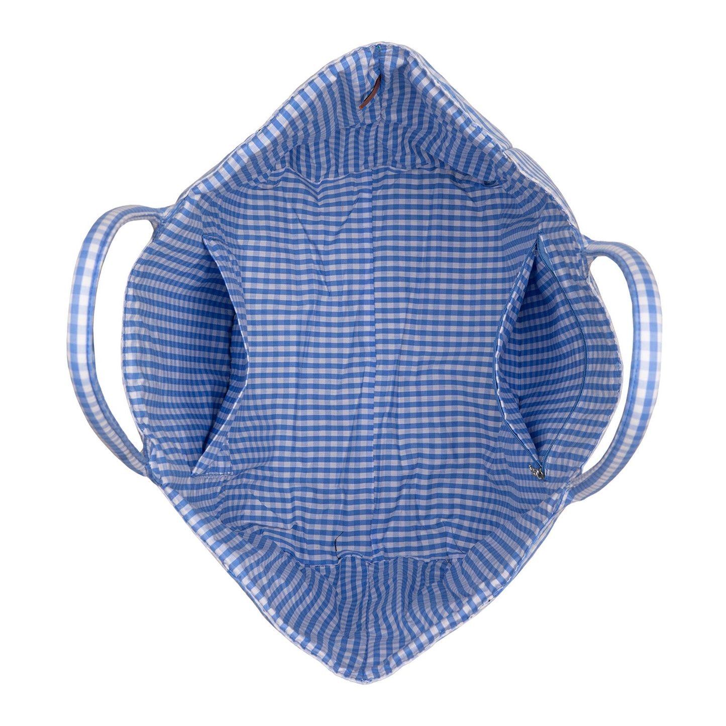 LEE64-001  LEE Plaid Cotton Tote/ Extra Large Tote